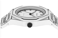 Orologio D1 Milano Uomo White Sketch  in Policarbonato D1-PCBJ34 - D1-PCBJ34